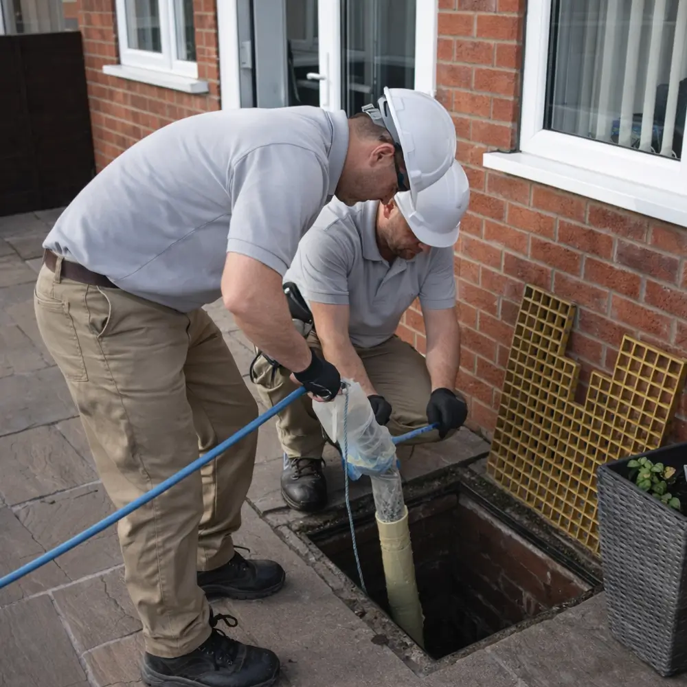 Blocked drain repair service in Benfleet